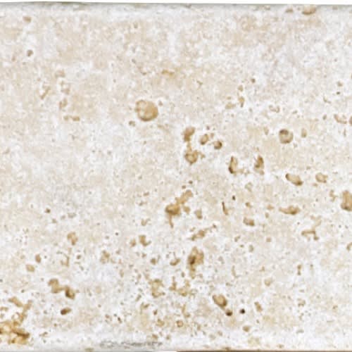 Travertine by Florida Tile - Ivory Tumbled 3X6