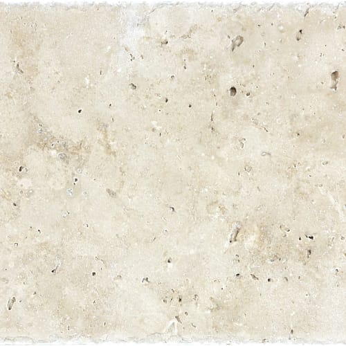 Travertine by Florida Tile - Ivory Chiseled Edge 8X16