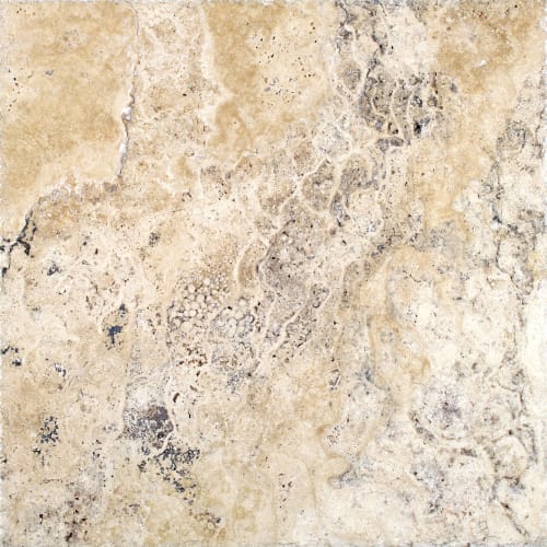 Travertine by Florida Tile - Picasso Chiseled Edge 16X16