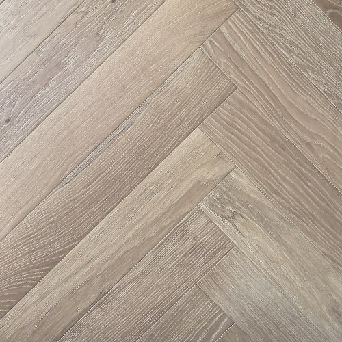 Herringbone Collection by Bel Air Wood Flooring - Glacier Stone 312