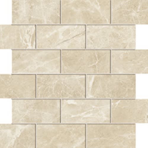 Monument Cream Brick Mosaic