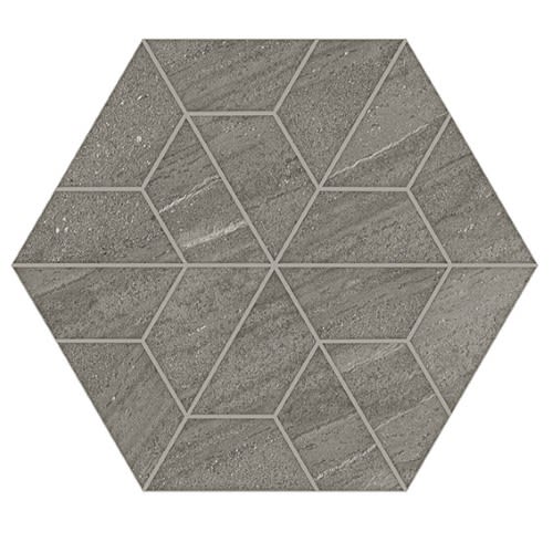 Gray Multihex Mosaic