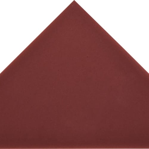 Oxblood Mosaic 6"X6" Triangle