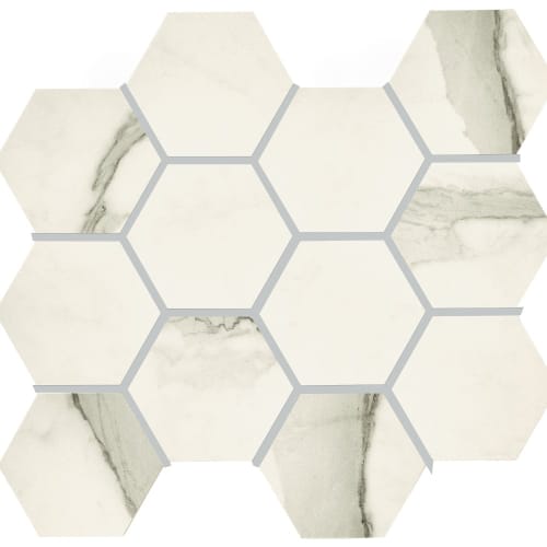 State Of Grace by Crossville - Mosaic Hexagon 3"X3"