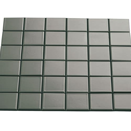 Multiplier by Crossville - Grey Square Mosaic 2"X2" Matte