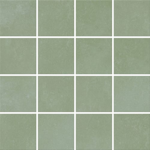 Color Blox 2.0 by Crossville - Spring Sage Mosaic 3"X3"