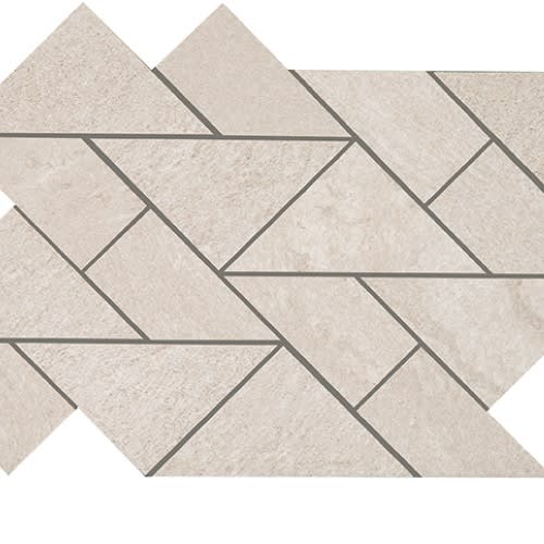 Owen Stone by Crossville - Down Triangle Mosaic 8 1/2"X14 1/2"