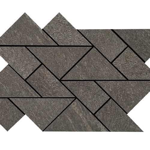 Sable Triangle Mosaic 8 1/2"X14 1/2"