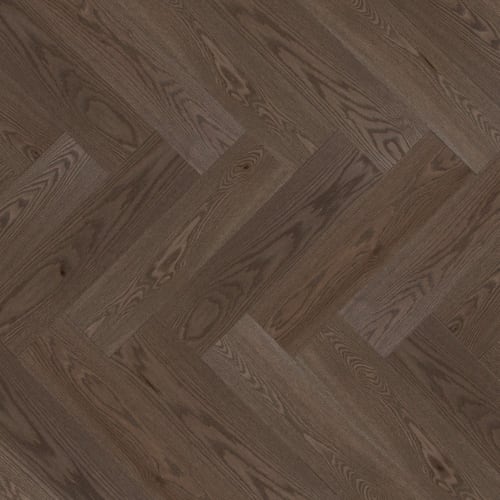 Admiration Engineered - Red Oak by Mirage - Charcoal - 5" Herringbone Brushed