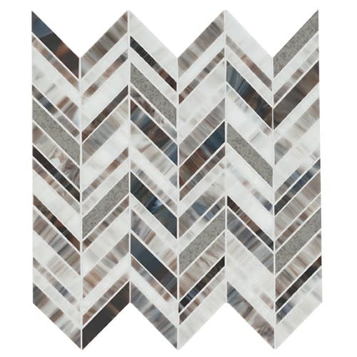 Stone Theory by American Olean - Gem Chevron