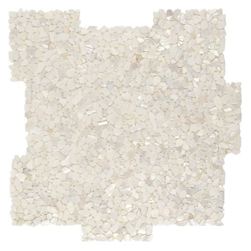 D-Lux Pearl by Anthology Tile - Pearl Slivers