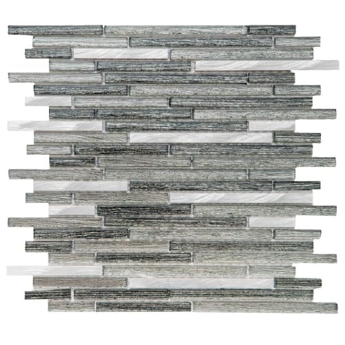 Galaxy by Merola Tile - Sleek Silver