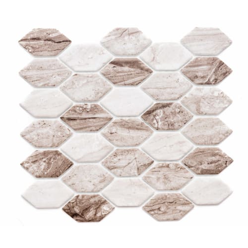 Elongated Hex by Merola Tile