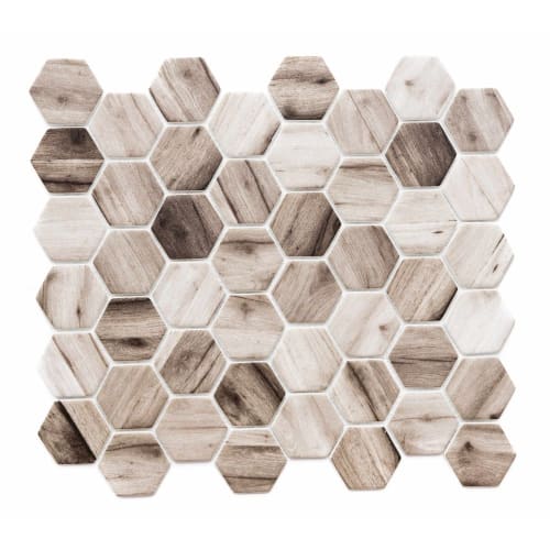 Recycled Hexagon by Merola Tile