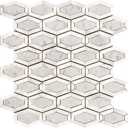 Hera by Virginia Tile - Carrara Hex