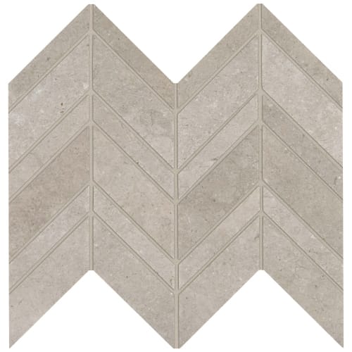 Gallery by Virginia Tile - Light Gray Mosaic Chevron