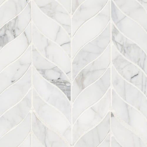 Calacatta Cressa by Msi Stone - Calacatta Cressa Leaf Pattern Honed