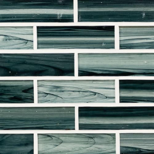 Midnight by Msi - Midnight Blue Ombre Tile 2X6