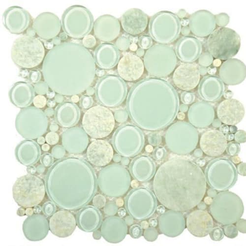 Bubble Series by Glazzio Tiles - Olivine