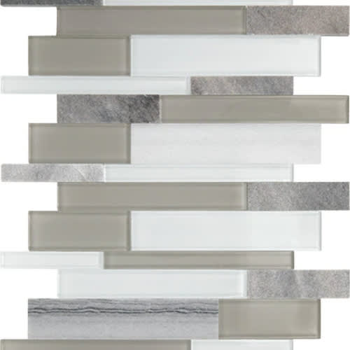 Perfit Mosaix by Dal-Tile - Marmara & Glass Random Linear