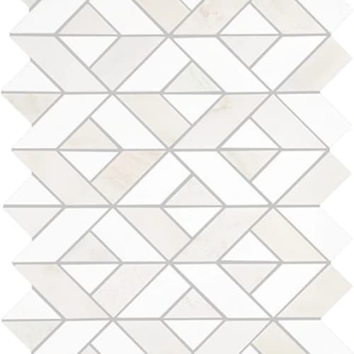 Perfit Mosaix by Dal-Tile - Paradise & Thassos Swivel