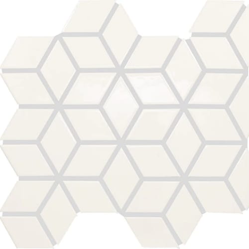 DalTile Color Wheel Retro Arctic White Arabesque Tile Killeen, TX