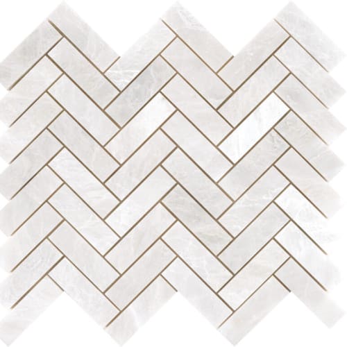 Iceberg by Interceramic - Iceberg - Herringbone Mosaic