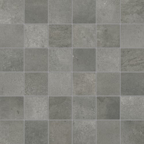 Ceraforge by Anatolia - Titanium 2X2 Mosaic Matte