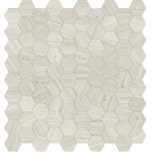 Mayfair by B&F Ceramics - Strada Ash Hexagon Mosaic