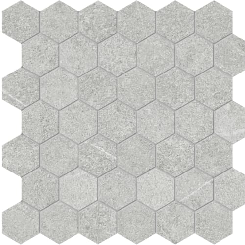 Mjork by Anatolia - Ash 2In Hexagon Mosaic