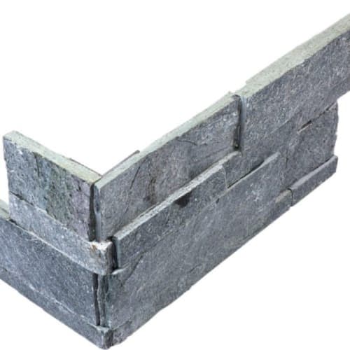 Ledger Stone by Anatolia - Astro Silver 6X18 Assembled Corner