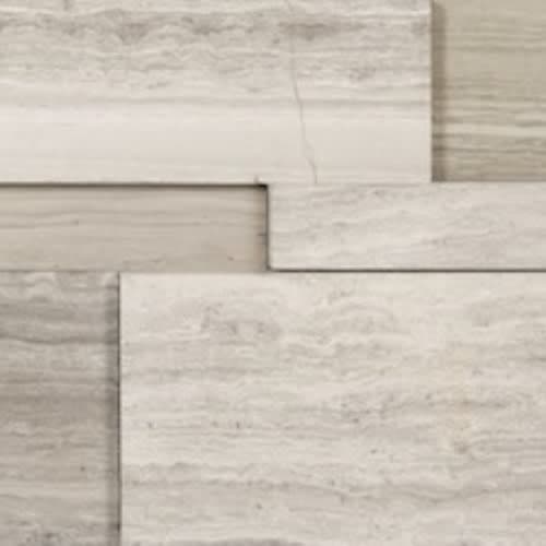 Splitface & Cubics by Anatolia - Strada Mist Veincut 6X24 Cubic Wall Panels Honed