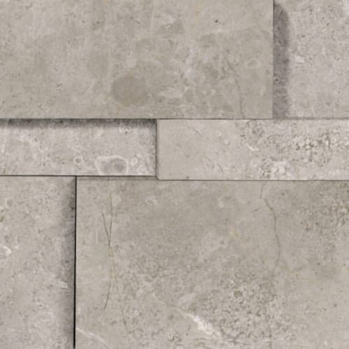 Splitface & Cubics by Anatolia - Ritz Gray 6X24 Cubic Wall Panels Honed