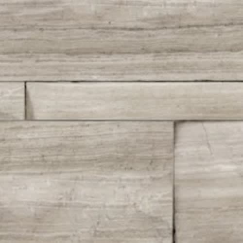 Strada Mist Veincut 6X24 Split Face Wall Panels