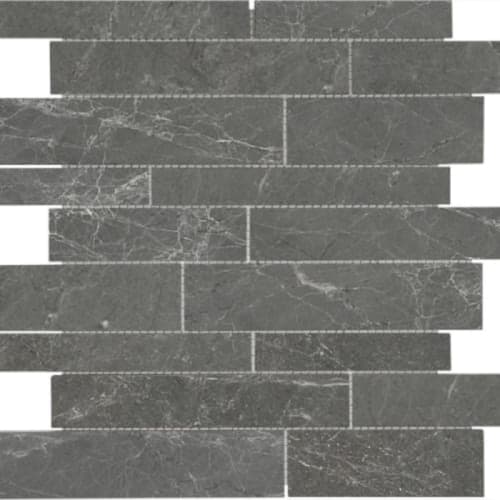 Stark Carbon by Anatolia - Random Strip Polished Mosaics