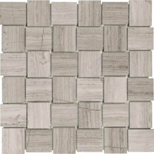 Strada Mist by Anatolia - 2X2 In Basketweave Honed Mosaics