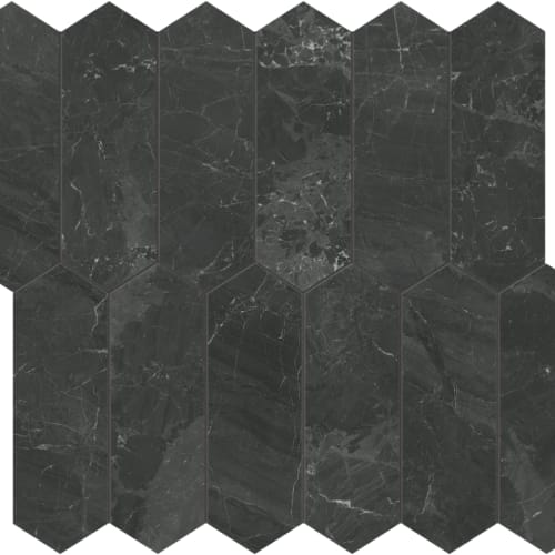 Galaxia Nero by Anatolia - Picket Mosaic Polished