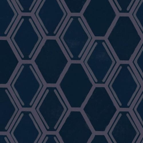 Geoscapes Diamond by Shaw Industries - Midnight Blue