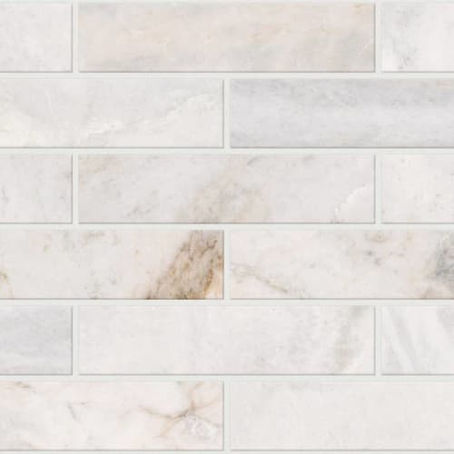 Chateau 2X8 Brick by Shaw Industries - Cashmere White