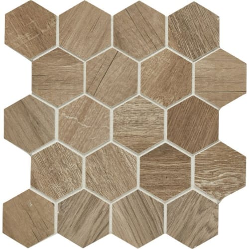 Aequa by Arizona Tile - Tur Hex Mosaic