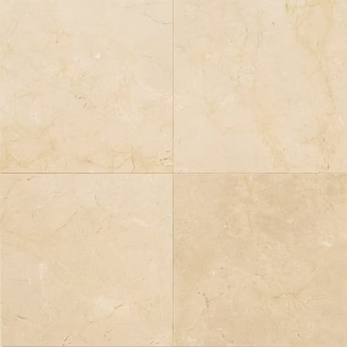 Crema Marfil El-12X12-Honed