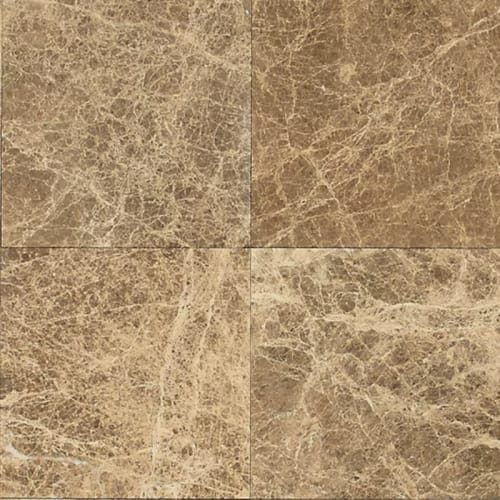 Marble by American Olean - Emperador Lt Cl-12X12