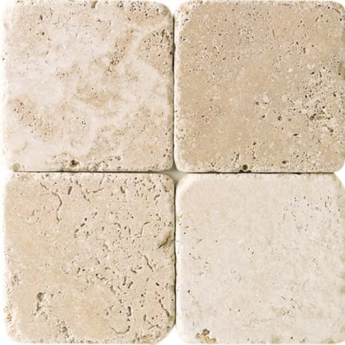 Travertine by American Olean - Mediterr Ivory-12X12x.5