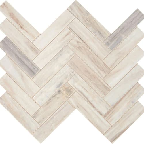 Fonte by Dal Tile - Pier White Herringbone