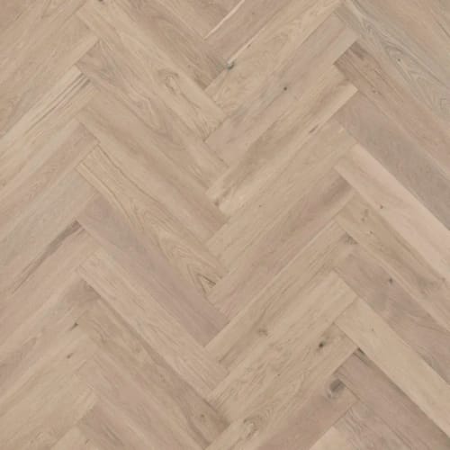 Latitude - Park City Herringbone by Mannington - Snowcap