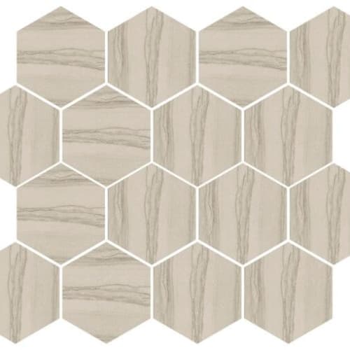 Silver by Happy Floors - Taupe - Hexagon