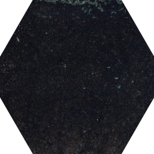 Vibrant by Happy Floors - Black - 5X6 Hexagon