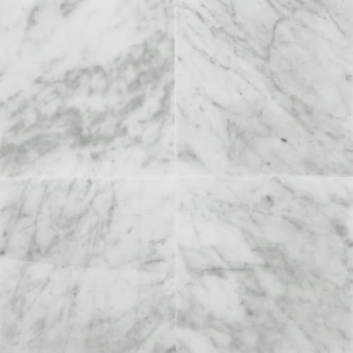 Carrara White-3X6-Honed