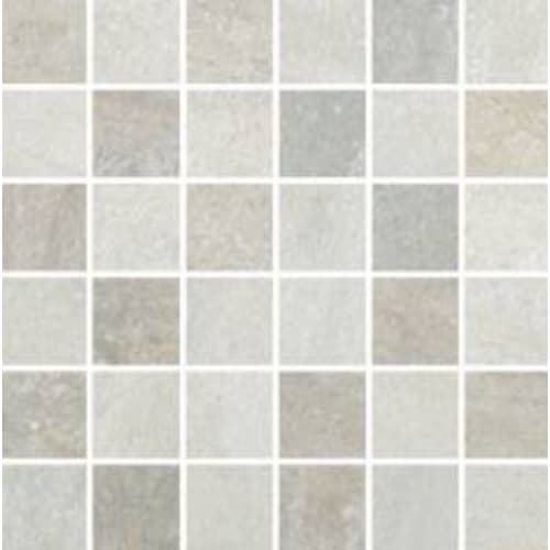 Lefka by Happy Floors - White/Grey Mix Mosaic