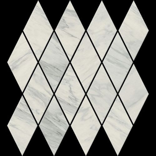 Reve Light Grey - 3x6 Harlequin Mosaic